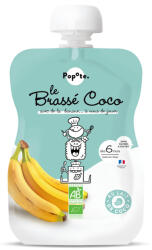 Popote Piure BIO cu 37.5% lapte de cocos si banane, +6 luni Popote (11603)