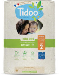 Tidoo Scutece T2(3-6kg) ECO hipoalergenice, nou nascuti, marimea 2 Tidoo (11316)