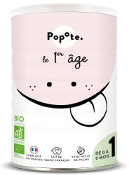 Popote Lapte praf BIO pentru sugari(Etapa 1), 0-6 luni Popote (11616)