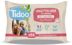 Tidoo Servetele umede cu extract BIO de musetel Tidoo (11313)