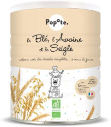 Popote Cereale BIO pentru copii din grau, ovaz si secara, +6 luni Popote (11880)