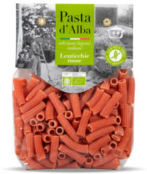 Pasta d'Alba Paste maccheroni BIO fara gluten, din linte rosie Pasta d'Alba (11534)