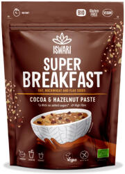 Iswari Mic dejun BIO fara zahar, cu ovaz, cacao si crema de alune padure Iswari (10394)