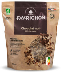 Favrichon Musli BIO crocant cu ciocolata neagra Favrichon (11373)