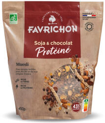 Favrichon Musli BIO cu 43% proteine, soia si ciocolata Favrichon (10802)