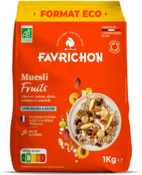 Favrichon Muesli fara zahar BIO cu fructe(format economic) Favrichon (11892)