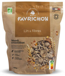 Favrichon Mix de cereale BIO cu fibre din in si scortisoara Favrichon (11374)