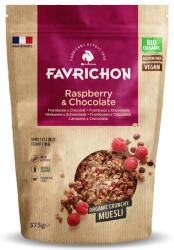 Favrichon Musli crocant BIO cu zmeura si ciocolata Favrichon (10113)