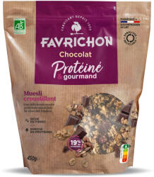 Favrichon Musli crocant BIO cu 19% proteine si ciocolata Favrichon (11871)