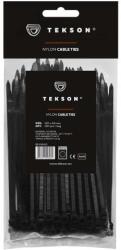 TEKSON Coliere Soricei de Fixare Set 100buc Culoare: Negru Latime 4 8 Mm Lungime 120mm Material: Nailon (07WW0140TEK)