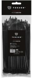 TEKSON Coliere Soricei de Fixare Set 100buc Culoare: Negru Latime 4 8 Mm Lungime 160mm Material: Nailon (07WW0139TEK)