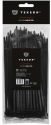 TEKSON Coliere Soricei de Fixare Set 100buc Culoare: Negru Latime 3 6 Mm Lungime 200mm Material: Nailon (07WW0207TEK)