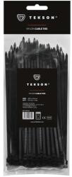 TEKSON Coliere Soricei de Fixare Set 100buc Culoare: Negru Latime 4 8 Mm Lungime 200mm Material: Nailon (07WW0046TEK)