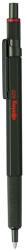 rOtring 600 Ballpoint Pen | Medium Tip | Black Ink | Green Barrel | Refillable - 2114263 (2114263)