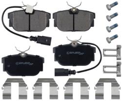 FEBI Set Placute Frana Spate (cu Lacat cu Suruburi de Ghidare a Etrierului de Frana cu Un Tampon de Amortizare) Seat (FE16408)