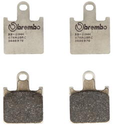 BREMBO Placute de Frana Fata Destinat Pentru: Curse Material: Carbon / Ceramica-rc 49, 5x37, 4x9mm Kawasaki Gtr Z Zx-6r Suzuki (07KA28RC)