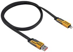 Akyga Cablu de date Akyga AK-USB-57, USB A + USB tip C / Lightning, 1m, 65W (AK-USB-57)