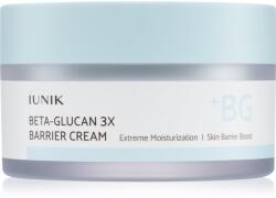 IUNIK Beta Glucan 3X Barrier Cream mélyen hidratáló krém a bőrréteg megújítására 50 ml
