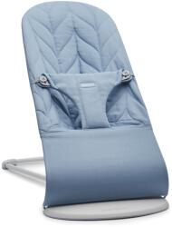 BabyBjörn Бебешки шезлонг BabyBjorn - Bliss, Woven Petal Quilt, Blue (1814-006223) - ozone