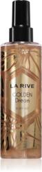 La Rive Golden Dream Body Mist testápoló spray csillámporral hölgyeknek 200 ml