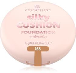essence silky CUSHION FOUNDATION alapozó sminkszivaccsal közepes fedésű árnyalat 165 12 g
