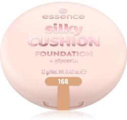 essence silky CUSHION FOUNDATION alapozó sminkszivaccsal közepes fedésű árnyalat 168 12 g
