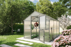 KGT Kerti üvegház KGT Iris III 3, 2 x 2, 3 m, antracit/szürke (KG22300003)