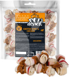 Pet's Desert Pet s Desert Recompense caini Dog Knoted BoneChicken LSC-50(2)