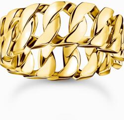 Thomas Sabo TR2497-413-39-62 Unisex Ring - Wide gold-plated chain links, unisex