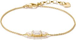 Thomas Sabo A2221-414-14-L19V Bracelet with sparkling zirconia Gold-plated, Femei
