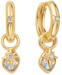 Ania Haie EST048-07 Hoop Earrings Guiding Star + 2 x 2-Pendant Set, Femei