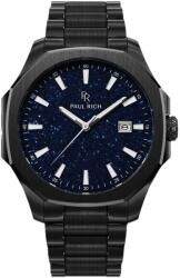 Paul Rich PR-46700 Mens Watch Mercer Aventurine Black Blue 40, 5 mm 5ATM , Bărbați (PR-46700 Mens Watch Mercer Aventurine Black Blue 405 mm 5ATM) Ceas