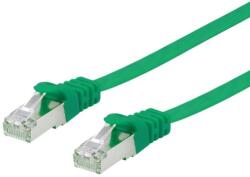 Equip Patch Cord Equip Flat, U/FTP, Cat. 6A, 3 m, Green (607642)