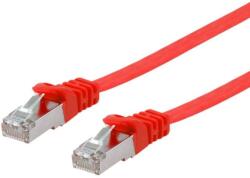 Equip Patch Cord Equip Flat, U/FTP, Cat. 6A, 1 m, Red (607620)