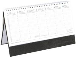 TOPTIMER Asztali naptár kép nélküli TOPTIMER T051 álló fehér lapos fekete 2027 T510T-003 (T510T-003)
