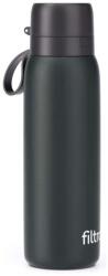 FILTRO Termos cu filtru carbon activ FILTRO Thermo Pure 740 CB, otel inoxidabil cu perete dublu vacuum, capacitate 740 ml, culoare negru (FL2741-THERMO740CB-BLACK)