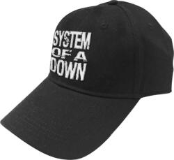 System of a Down Stacked Logo Black UNI (SOADCAP01B)