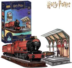 CubicFun - Puzzle 3D Harry Potter trenul Hogwarts Express 169 piese - CU540303 (CU540303)