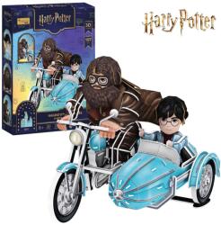 CubicFun - Puzzle 3D Harry Potter motocicleta lui Hagrid 197 piese - CU540313 (CU540313)