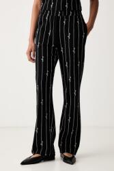 HUGO Blue pantaloni de trening pentru femei din bumbac cu elastan Noodle_B 9BY2-SPDZ46_99A (50570513)