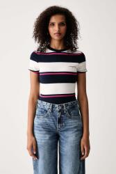 Tommy Jeans tricou pentru femei din bumbac cu elastan 9BY2-TSDZ82_59X (DW0DW23834)
