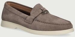 BOSS mocasini pentru femei din piele întoarsă Sienne 9BY2-OBDZHH_89X (50573418.915)
