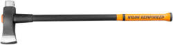 Strend Pro Topor de despicat, Strend Pro Garden LSA, negru/portocaliu, 3500 g, 90 cm, coadă din fibră de sticlă, cap din oțel, tehnologie Multi-Neck