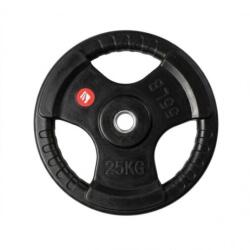 inSPORTline Disc de greutăţi cauciucat inSPORTline Graton 25 kg 30 mm (31260)