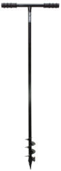 Strend Pro Garden Burghiu manual de pământ, Strend Pro Garden Edo 69, negru, oțel, spirală 260 mm, pentru plantarea pomilor, montarea gardurilor și lucrări de construcții Burghiu