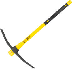 Strend Pro Târnăcop, Strend Pro Garden, Strend Pro, galben/negru, 2500 g, coadă din fibră de sticlă, cap din oțel, cu două capete, ascuțit/plat, pentru sol dur și stâncos Tarnacop
