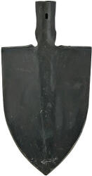 Strend Pro Cap de hârleț, Strend Pro Garden, ascuțit, 295 x 185 mm, negru, oțel forjat, curbat, fără coadă Lopata