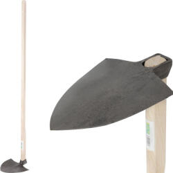 Strend Pro Sapă de grădină, Strend Pro Garden Gardex, gri, ascuțită, lățime de lucru 18 cm, cap din oțel, coadă din lemn Sapa de gradina