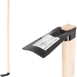 Strend Pro Sapă de grădină, Strend Pro Garden, negru, dreaptă, coadă 120 cm, lățime de lucru 7 cm, cap din oțel, coadă din lemn Sapa de gradina