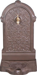 Strend Pro Garden Fântână de grădină, Strend Pro Garden LT-H20505, 39 x 33 x 72 cm, maro, aluminiu, rezistentă la intemperii, ușor de asamblat